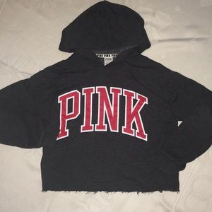 VS PINK Cropped Sweatshirt